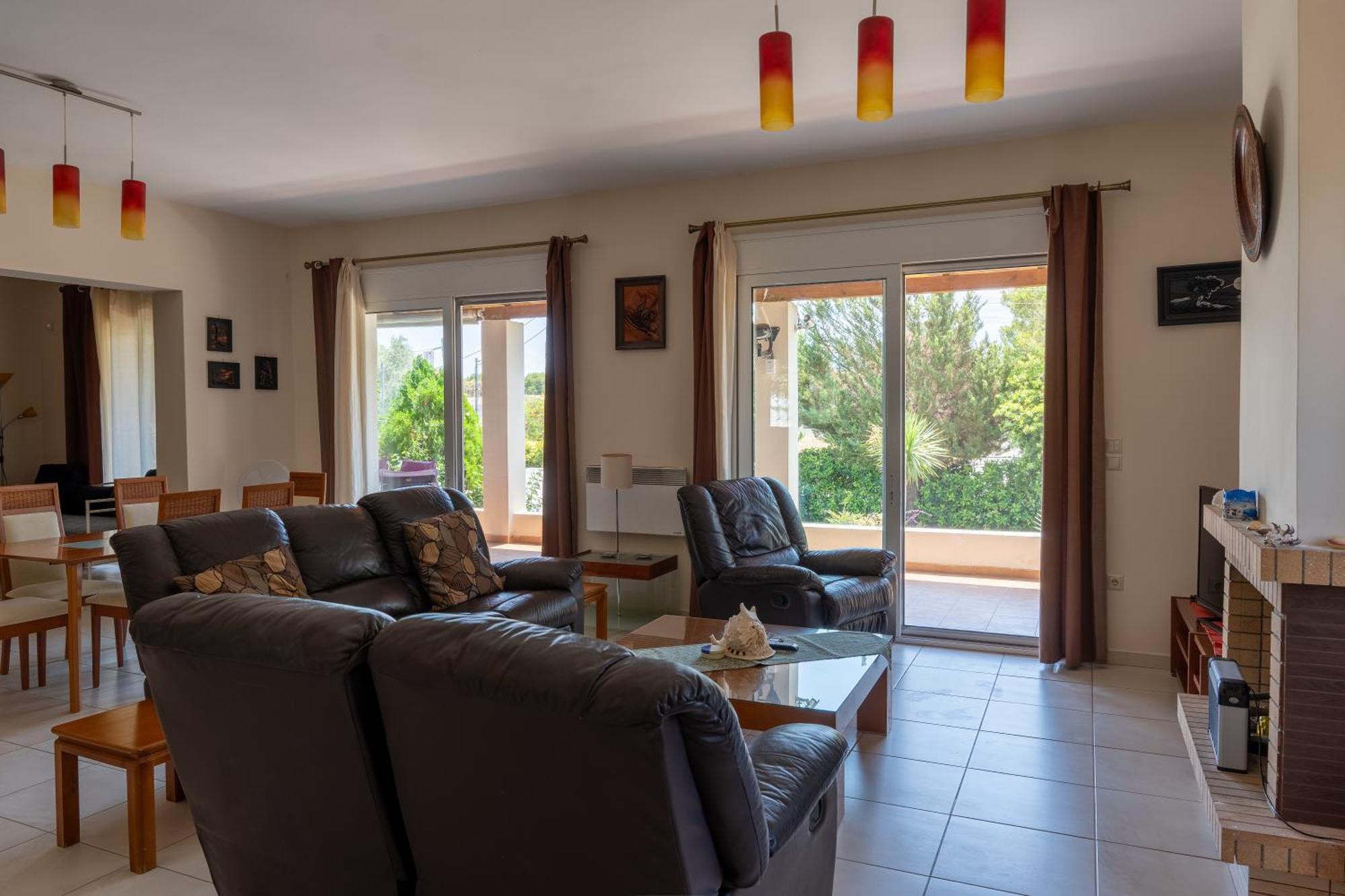 Beautiful Summer Villa In Chalkoutsi Khalkoutsion Ngoại thất bức ảnh
