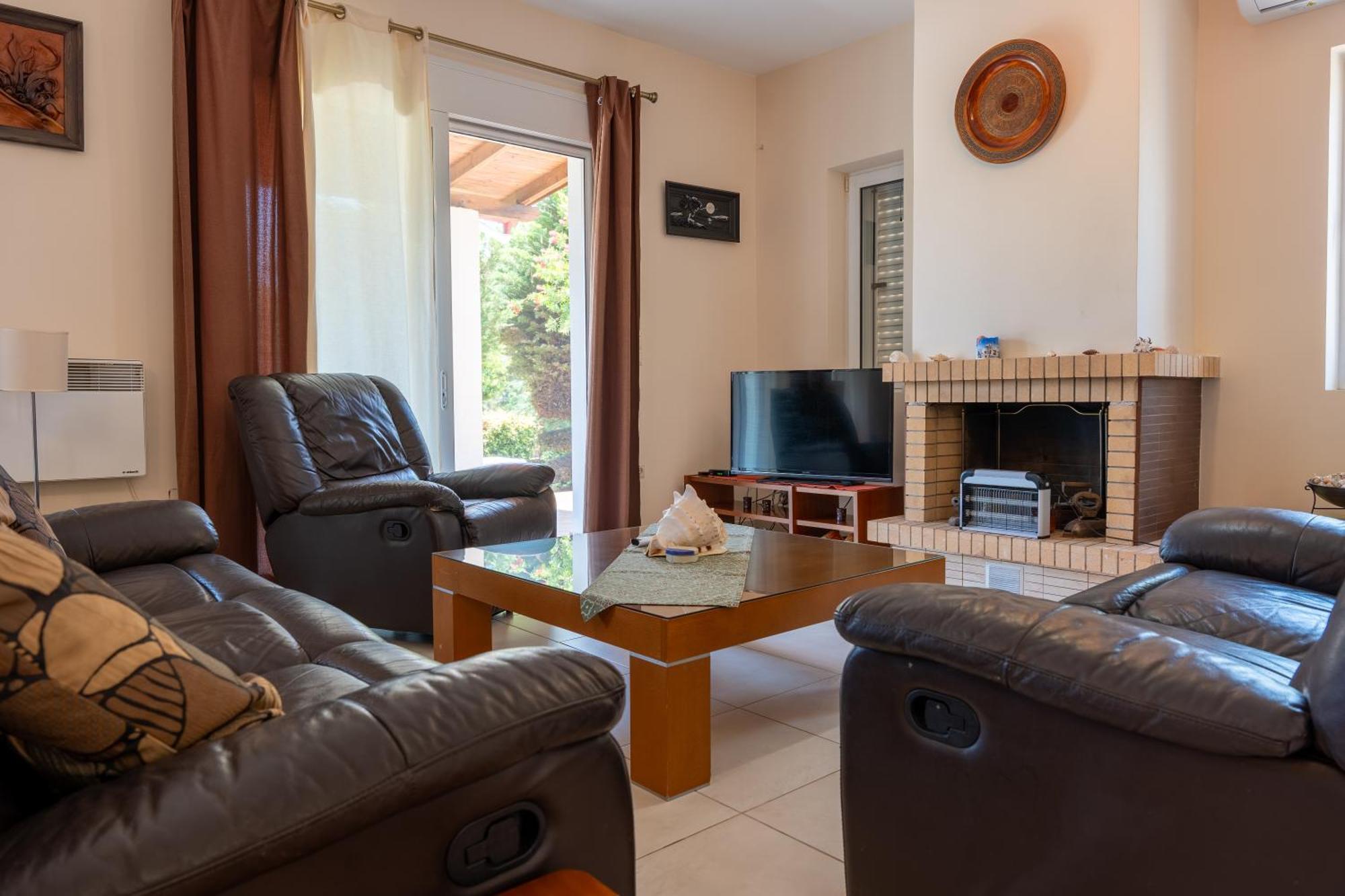 Beautiful Summer Villa In Chalkoutsi Khalkoutsion Ngoại thất bức ảnh